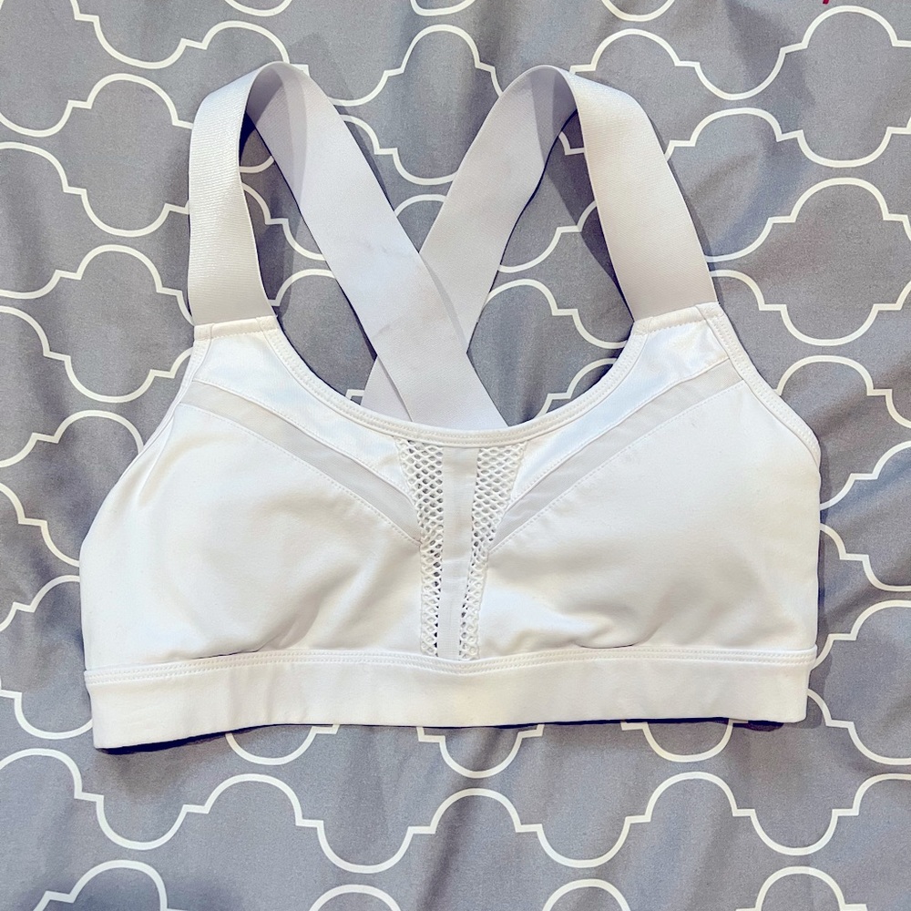 ALO Yoga White Sports Bra